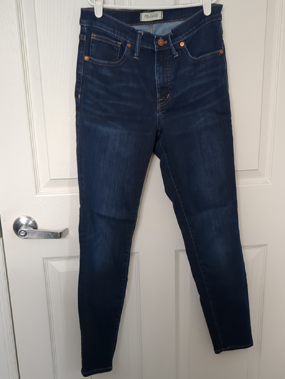 Madewell Indigo High-Rise Skinny Jeans